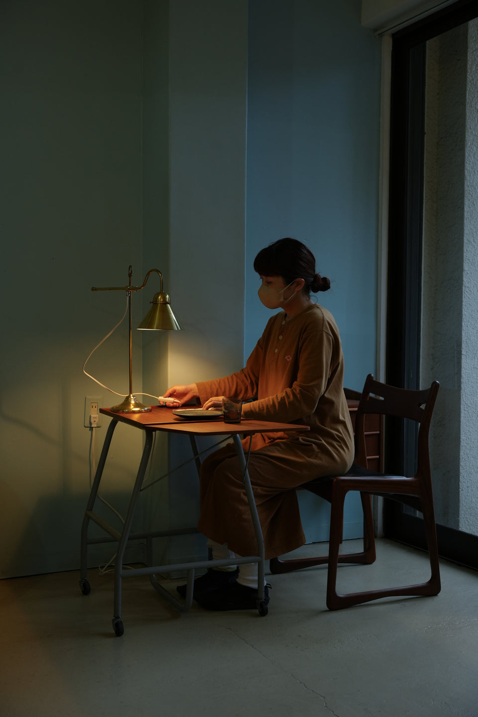 Danish Vintage Brass Table Lamp/デンマークヴィンテージ テーブルランプ 真鍮
