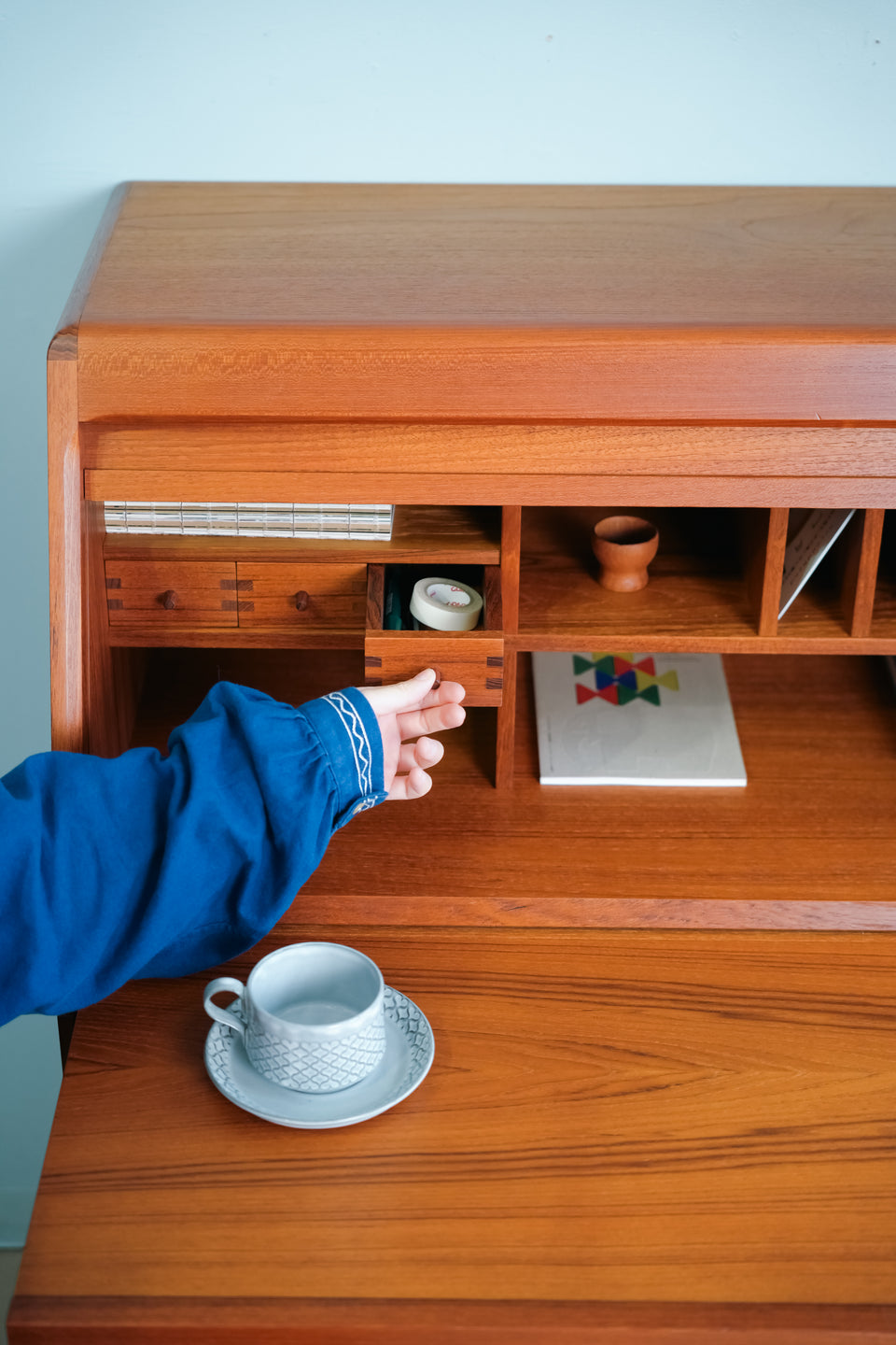Danish Vintage Dyrlund Writing Bureau/デンマークヴィンテージ デューロン ライティングビューロー