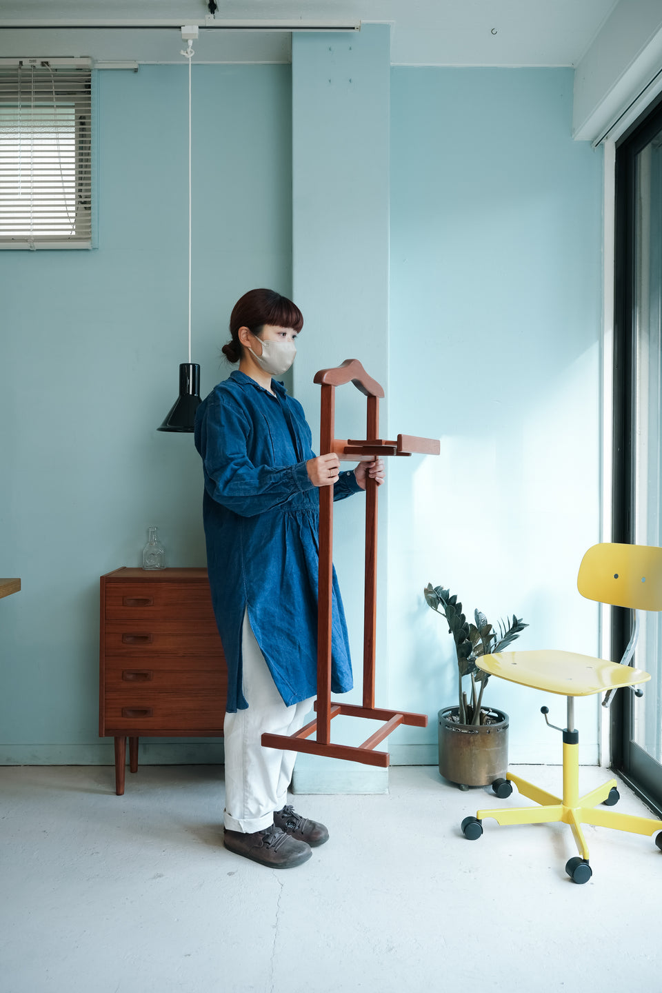 Danish Vintage Valet Stand PBJ Møbler/デンマークヴィンテージ バレットスタンド コートラック 北欧インテリア