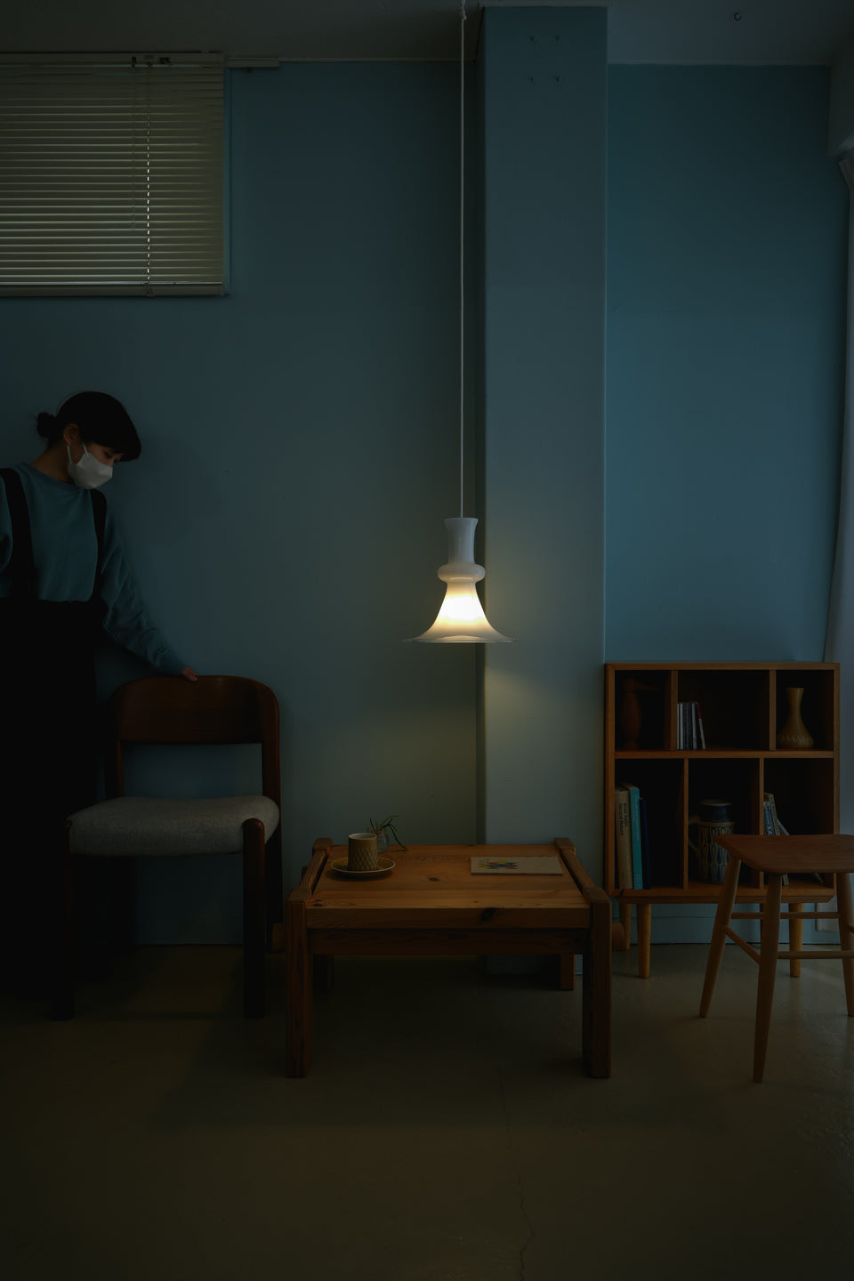 Holmegaard Pendant Light Etude2 White/ホルムガード ペンダントライト エチュード マイケル・バング デンマークヴィンテージ
