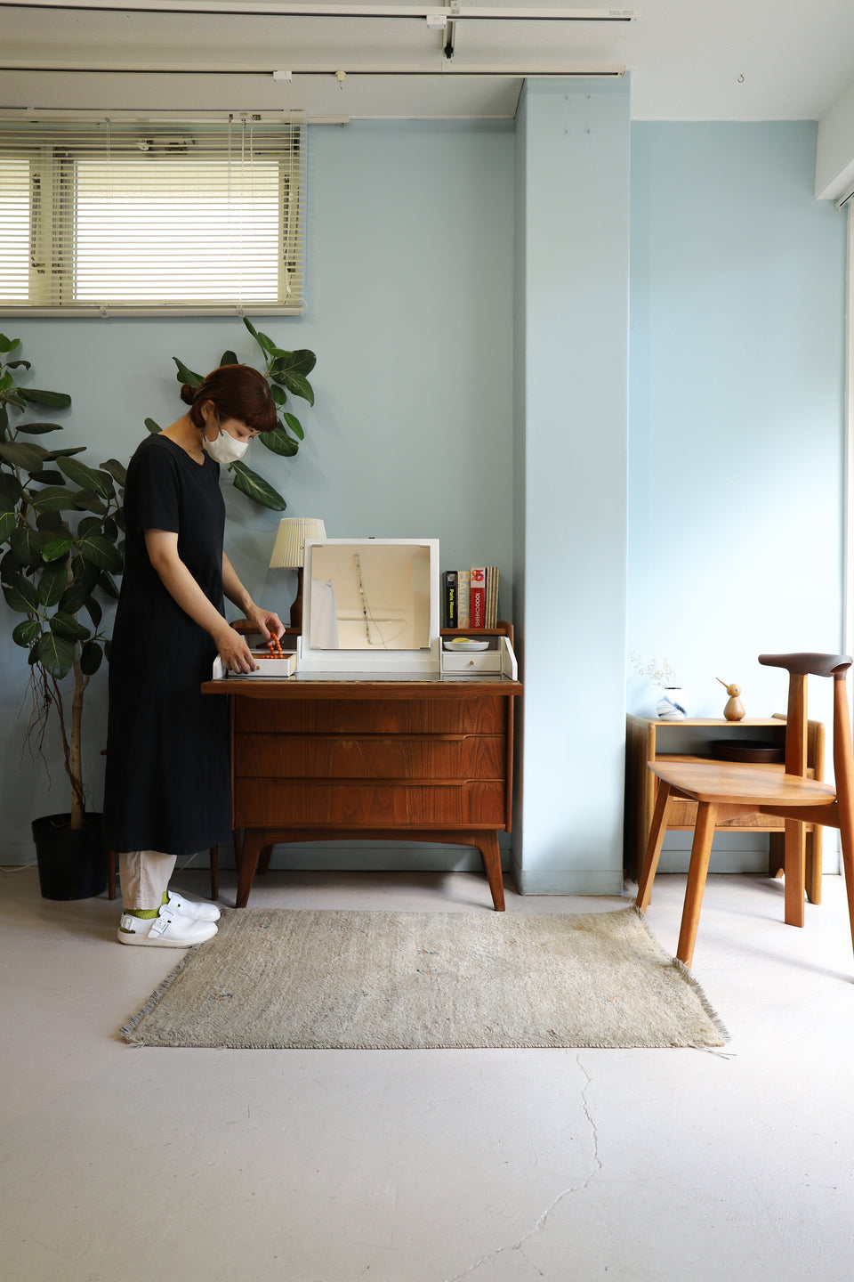 Danish Vintage Dressing Table Chest Teakwood/デンマークヴィンテージ ドレッサーチェスト チーク材 北欧家具