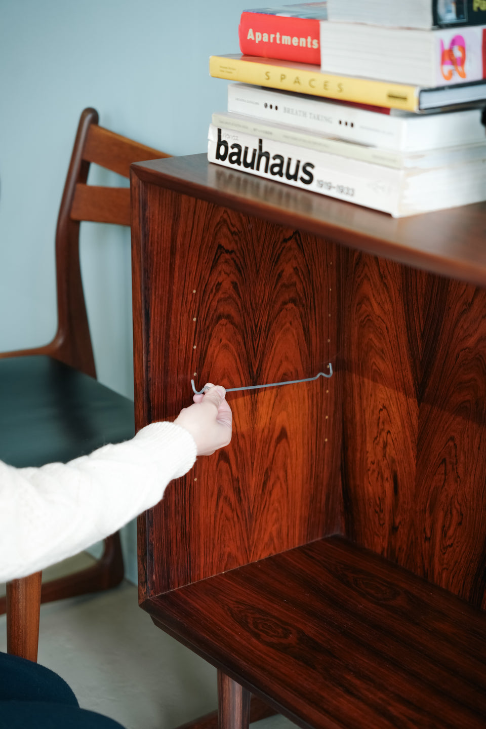 Rosewood Bookcase Danish Vintage/デンマークヴィンテージ ブックケース ローズウッド材 本棚 北欧家具