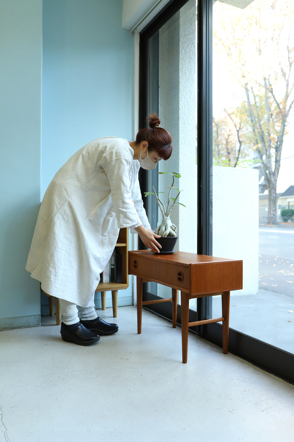 Swedish Vintage Bedside Table Chest Carlström & Co/スウェーデンヴィンテージ ベッドサイドテーブル チェスト 北欧家具