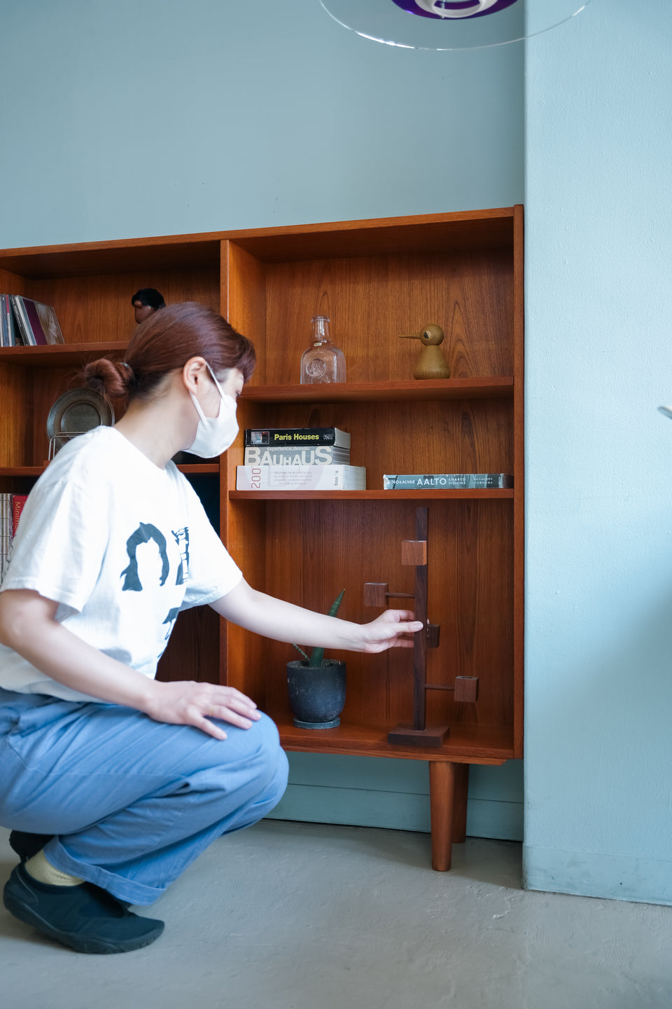 Swedish Vintage Bookcase Asljunga Mobelfabrik/スウェーデンヴィンテージ ブックケース チーク材
