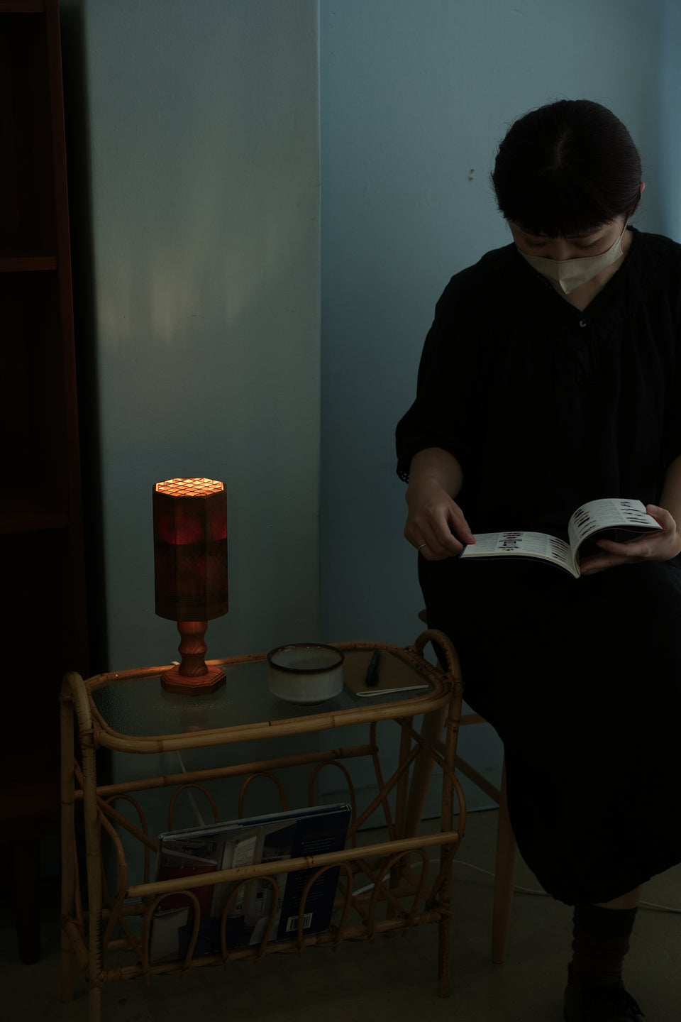 Swedish Vintage Pinewood Table Lamp/スウェーデンヴィンテージ テーブルランプ パイン材
