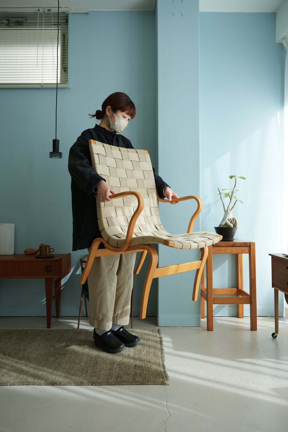 Vintage Bruno Mathsson Eva Arm Chair DUX/ヴィンテージ ブルーノ・マットソン エヴァ アームチェア 北欧家具