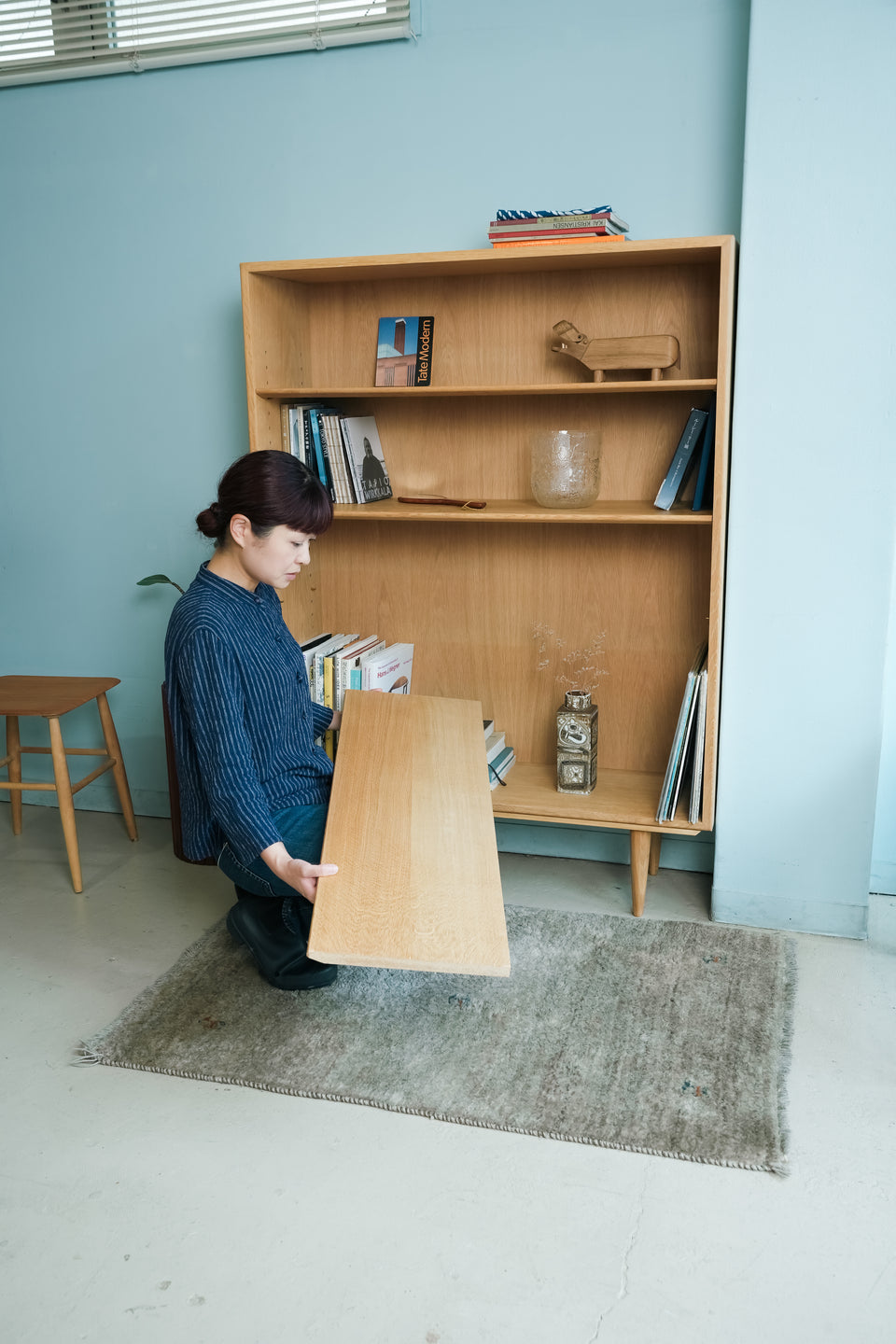 Borge Mogensen Oak Bookcase Soborg Mobler/ボーエ・モーエンセン ブックケース 本棚  オーク材 デンマークヴィンテージ
