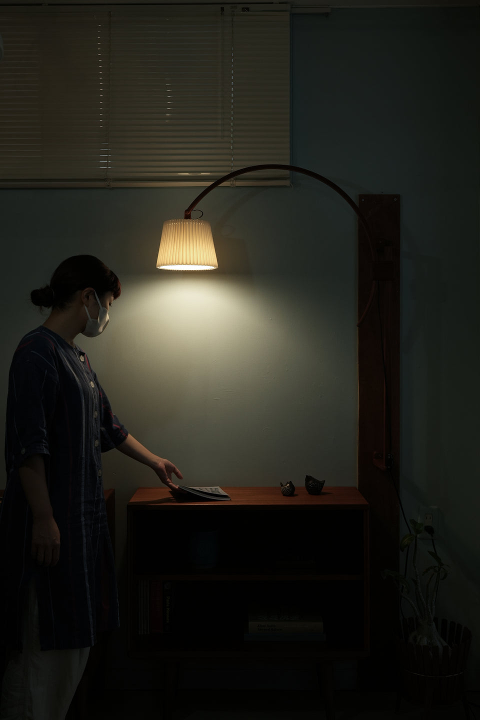 Danish Vintage Teak Adjustable Wall Lamp/デンマークヴィンテージ ウォールランプ チーク材
