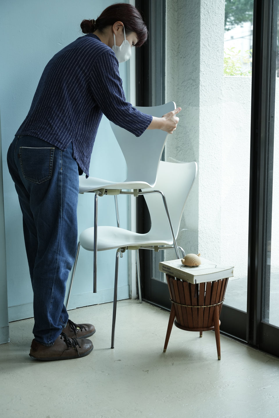 Fritz Hansen Series 7 Chair White Arne Jacobsen Vintage/フリッツハンセン セブンチェア ラッカーホワイト アルネ・ヤコブセン
