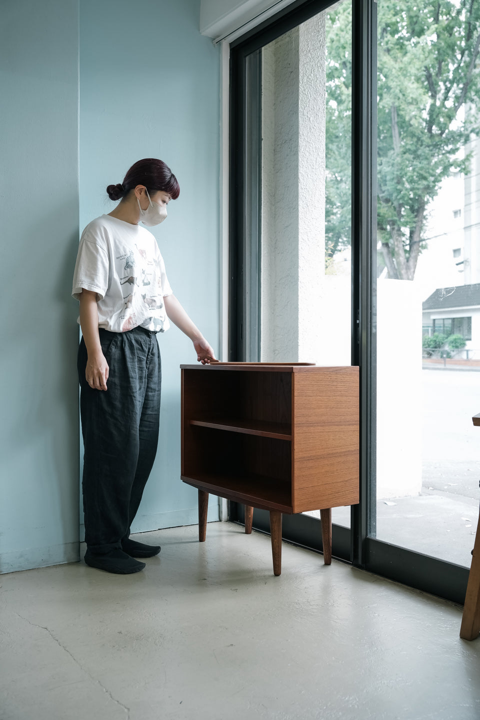 Teak Small Bookcase Danish Vintage/デンマークヴィンテージ スモールブックケース チーク材
