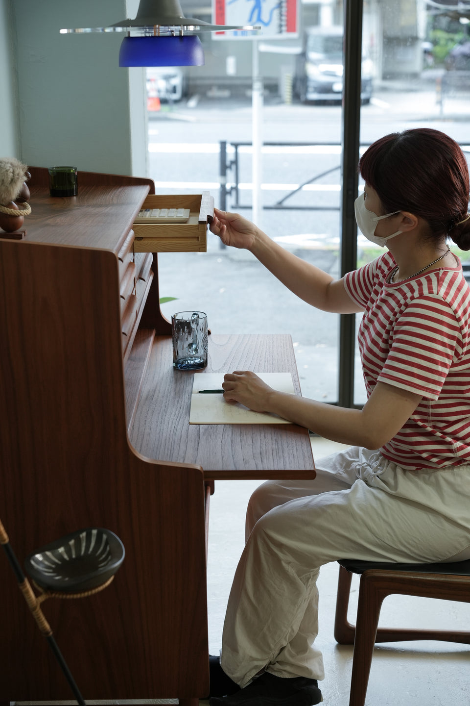 Teakwood Writing Bureau Danish Vintage/デンマークヴィンテージ ライティングビューロー チーク材

