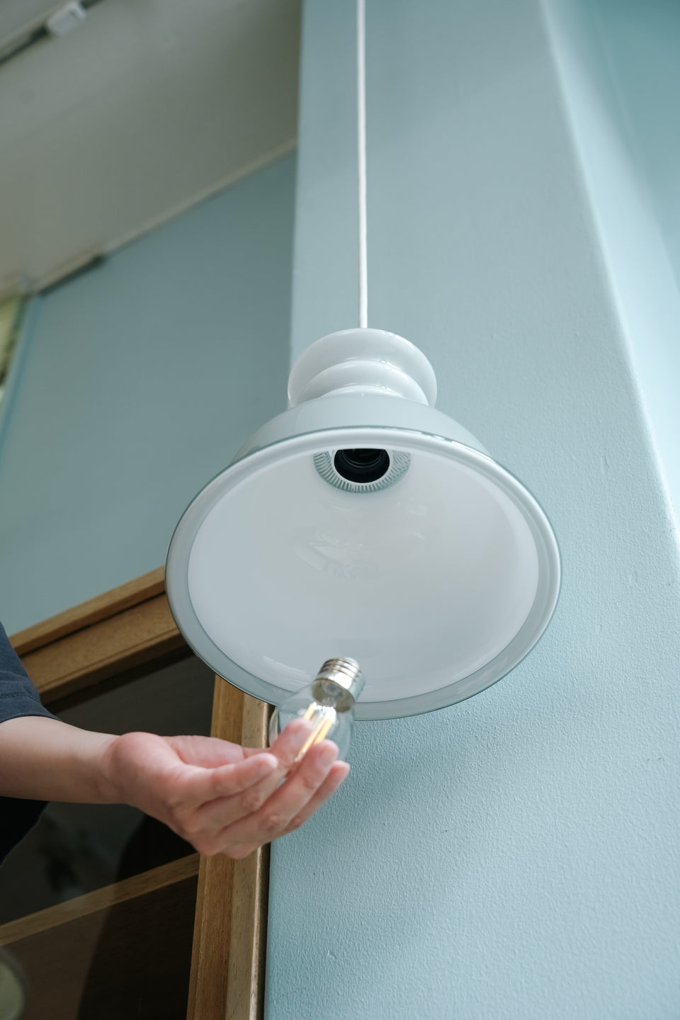 Holmegaard Pendant Light Kro Small Gray/ホルムガード ペンダントライト シセ・ヴェアナー