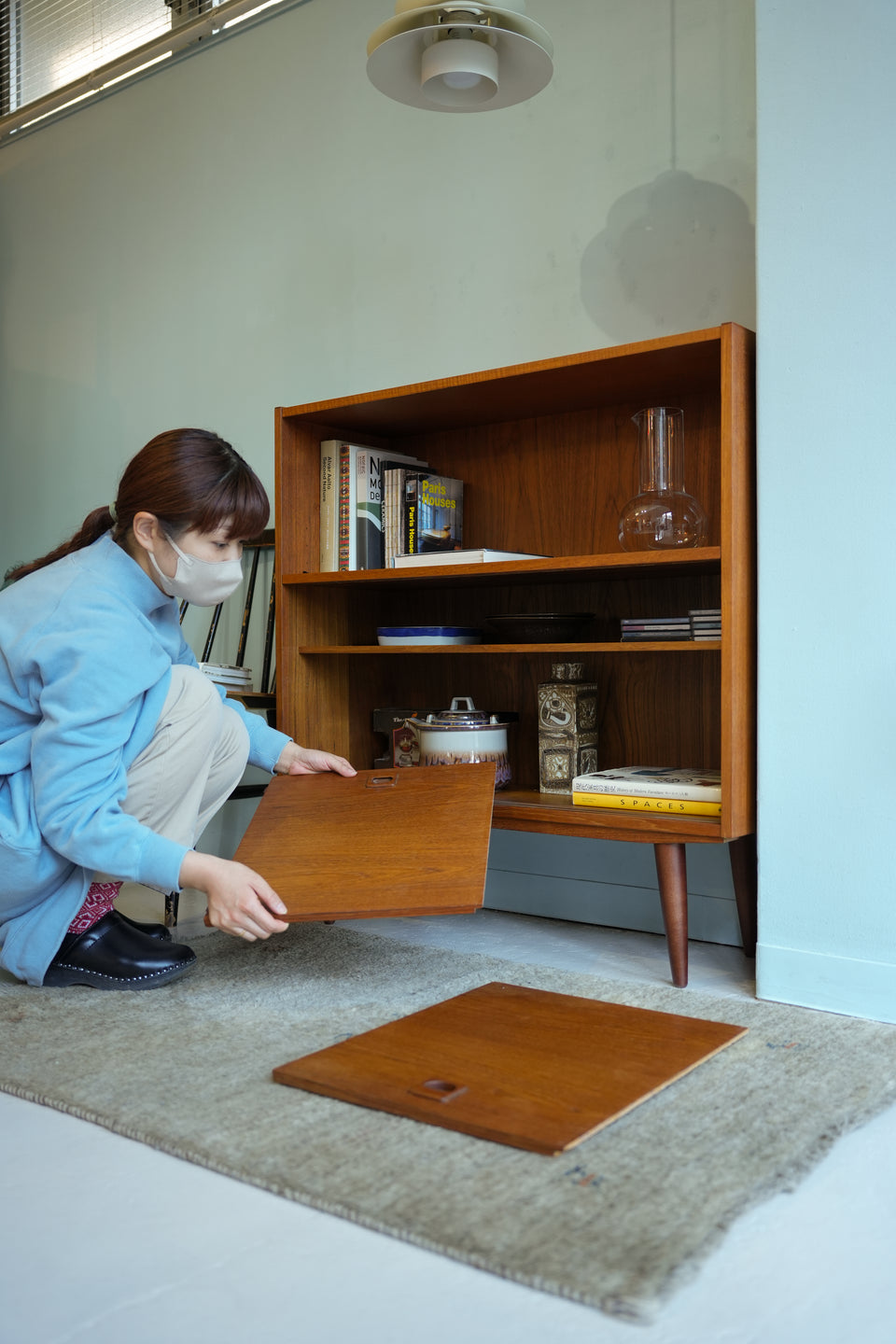 Danish Vintage Cabinet Shelf Teakwood/デンマークヴィンテージ キャビネットシェルフ 本棚 チーク材 北欧家具