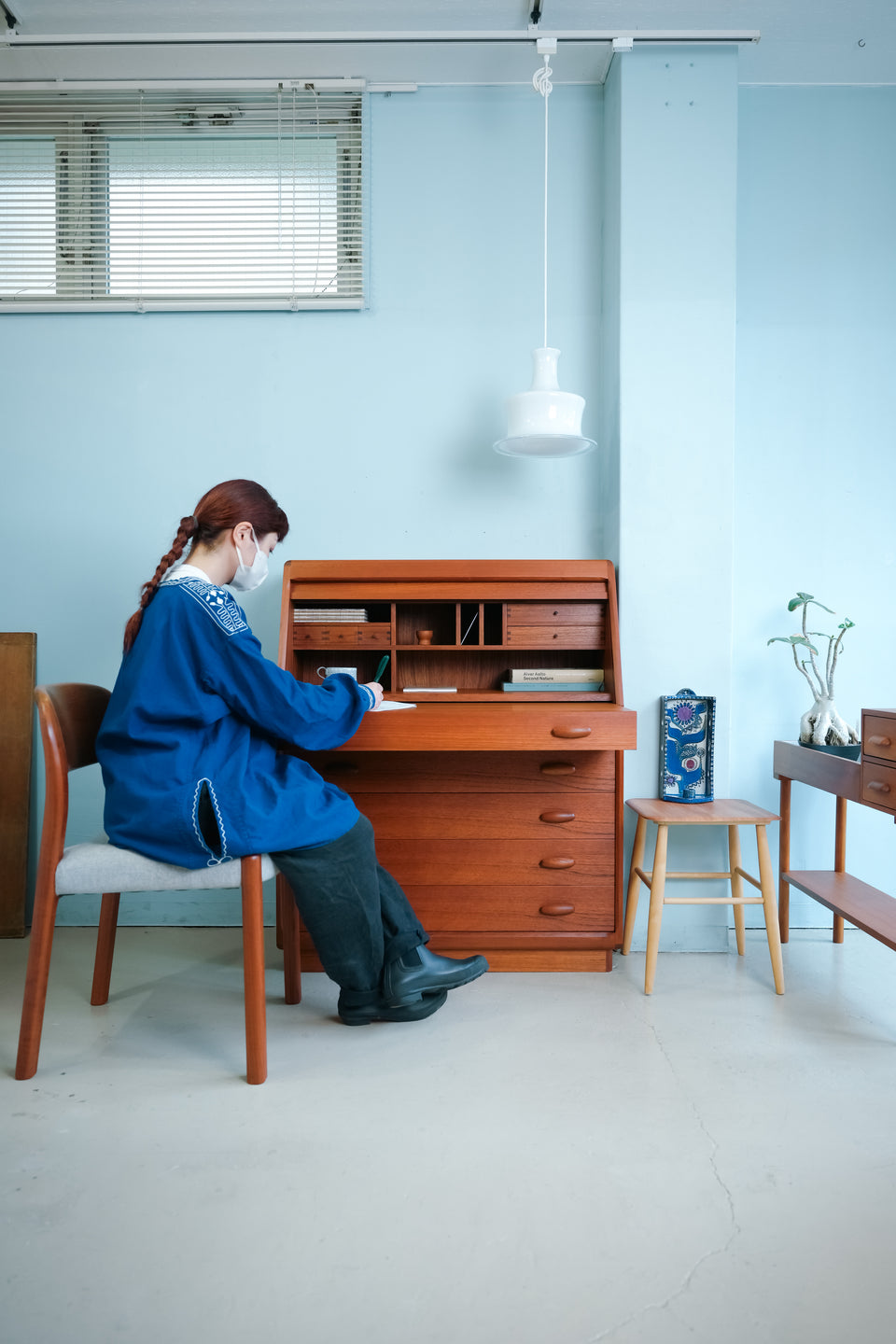 Danish Vintage Dyrlund Writing Bureau/デンマークヴィンテージ デューロン ライティングビューロー