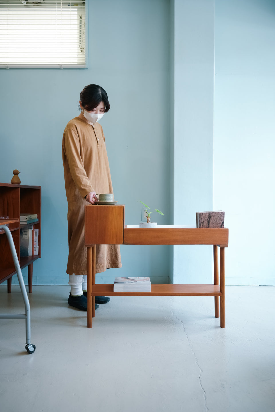 Danish Vintage Planter Chest/デンマークヴィンテージ プランターチェスト