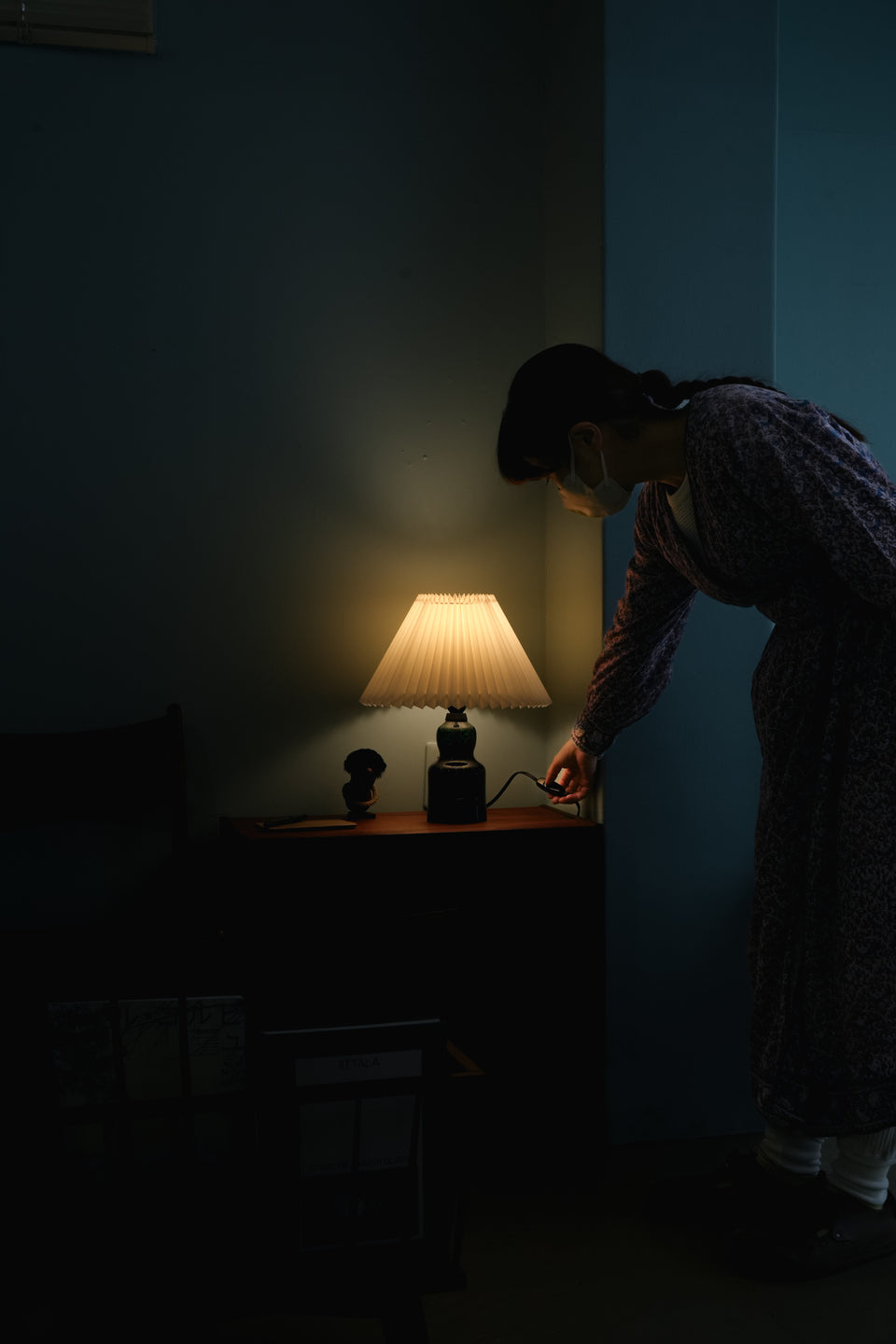 Granna Glasbruk Table Lamp Swedish Vintage/スウェーデンヴィンテージ テーブルランプ ガラス
