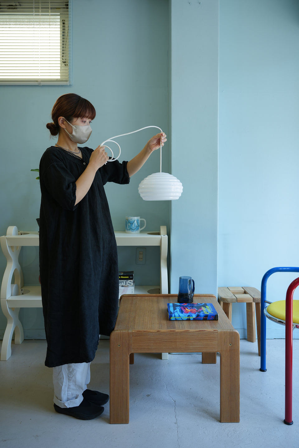 Holmegaard Pendant Light New Wave Verner Panton/ホルムガード ペンダントライト ヴェルナー・パントン ガラス 照明 デンマーク 北欧デザイン