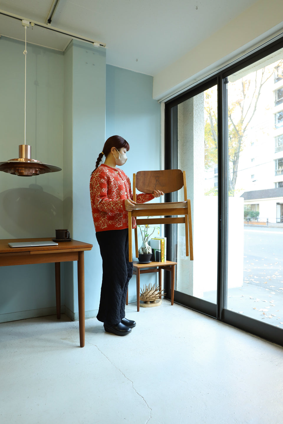 Japanese Modern Tendo Book Chair/天童木工 ブックチェア 椅子 水之江忠臣 ジャパニーズモダン