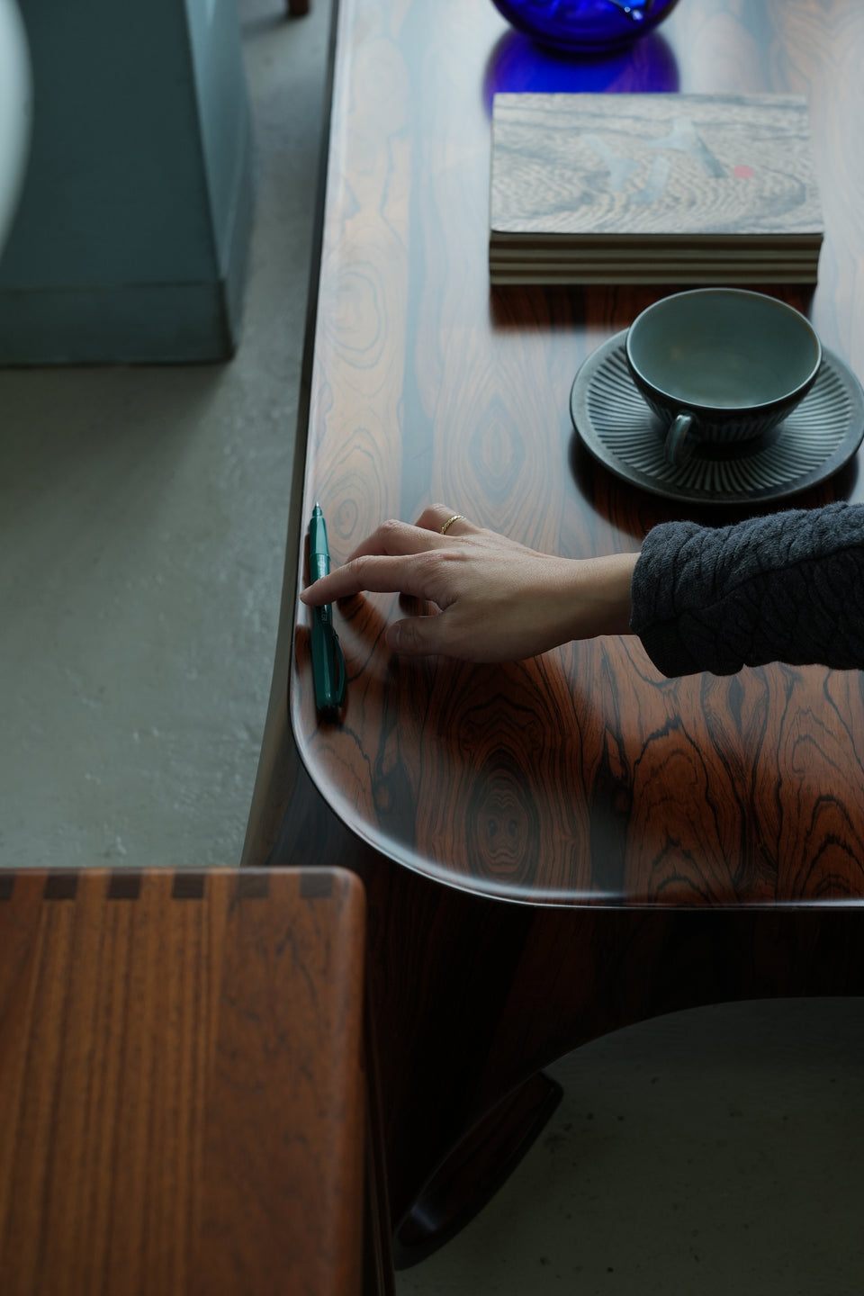 Japanese Modern Tendo Low Table Rosewood/天童木工 座卓 剣持勇 ローズウッド ジャパニーズモダン
