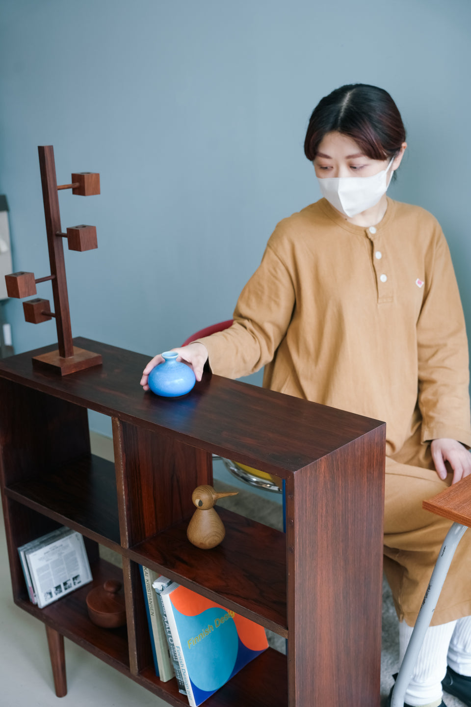Poul Cadovius Rosewood Bookcase Danish Vintage/デンマークヴィンテージ ポール・カドヴィウス ブックケース オープンシェルフ ローズウッド材