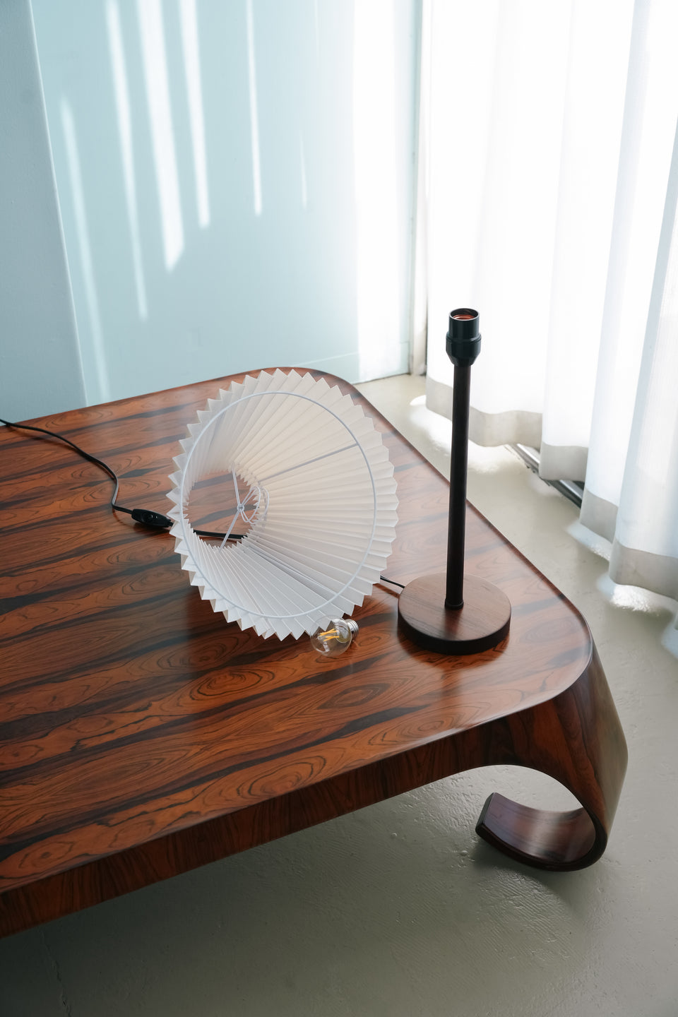 Table Lamp Rosewood Danish Vintage/デンマークヴィンテージ テーブルランプ 照明 ローズウッド 北欧インテリア
