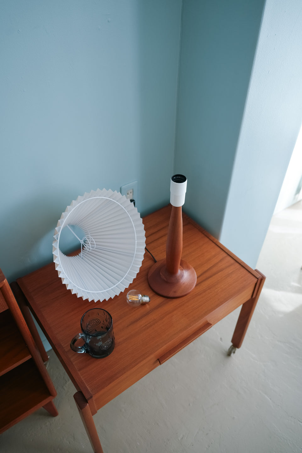 Teak Table Lamp Danish Vintage/デンマークヴィンテージ チーク テーブルランプ 照明
