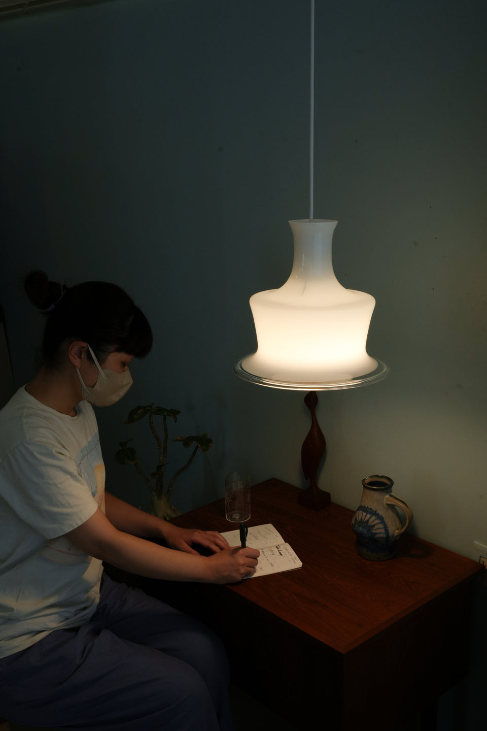 Holmegaard Pendant Light Sonate White/ホルムガード ペンダントライト ソナタ ホワイト
