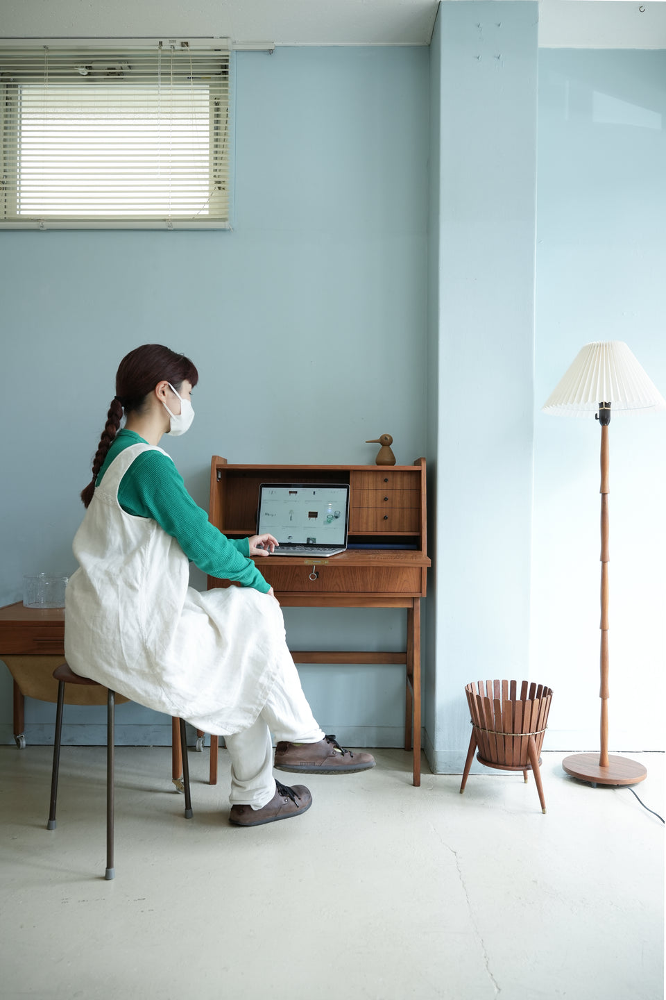 Swedish Vintage Teak Writing Bureau/スウェーデンヴィンテージ ライティングビューロー チーク材