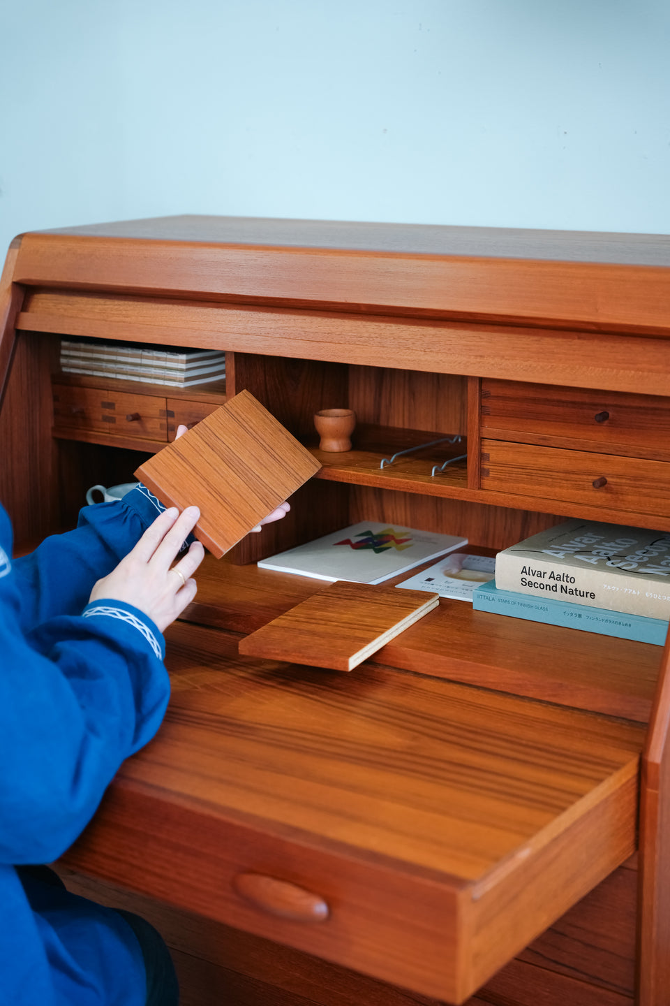 Danish Vintage Dyrlund Writing Bureau/デンマークヴィンテージ デューロン ライティングビューロー