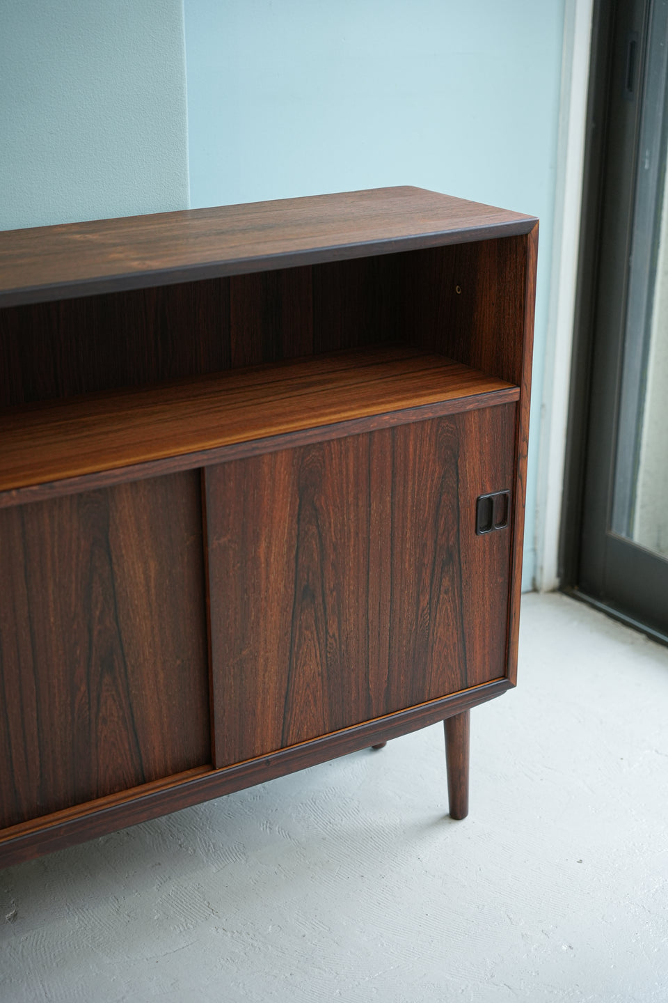Danish Vintage Rosewood Bookcase Cabinet/デンマークヴィンテージ ブックケース キャビネット ローズウッド材 北欧家具
