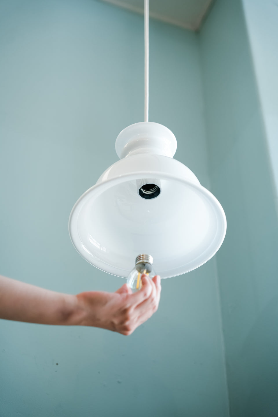 Holmegaard Pendant Light Kro Sidse Werner White/ホルムガード ペンダントライト シセ・ヴェアナー
