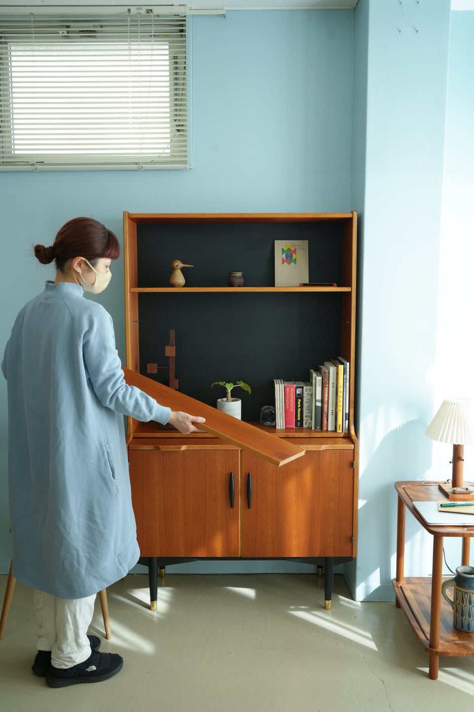 スウェーデンヴィンテージ ブックケース ニールス・ヨンソン 北欧家具