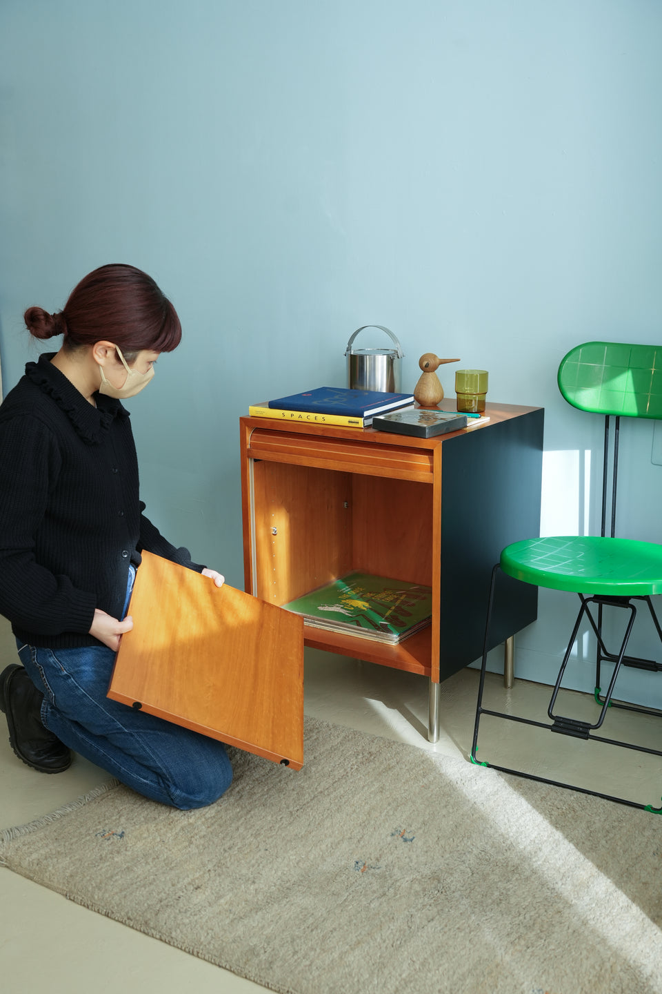 Punt Mobles Shutter Small Cabinet/スモールキャビネット 蛇腹扉 スペイン家具