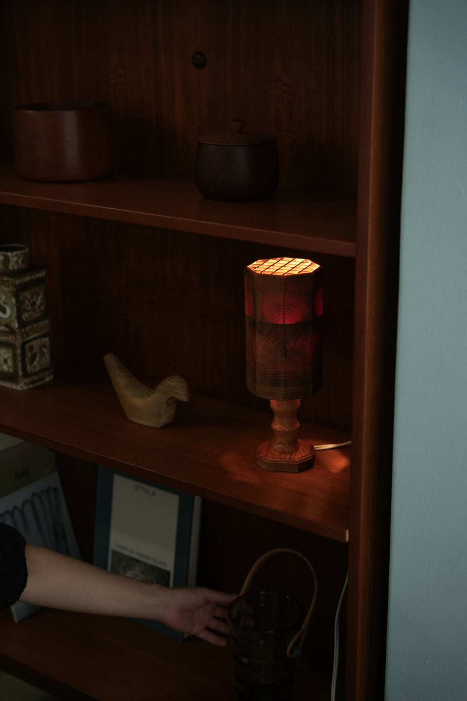 Swedish Vintage Pinewood Table Lamp/スウェーデンヴィンテージ テーブルランプ パイン材
