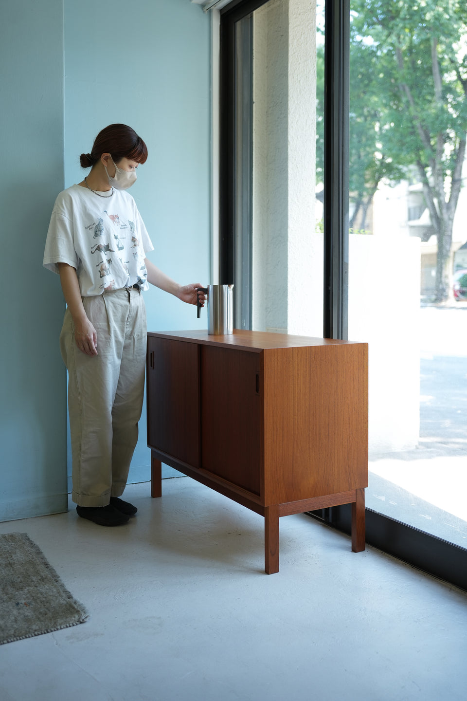 Swedish Vintage Sideboard Cabinet Teakwood/スウェーデンヴィンテージ サイドボード キャビネット チーク材 北欧家具