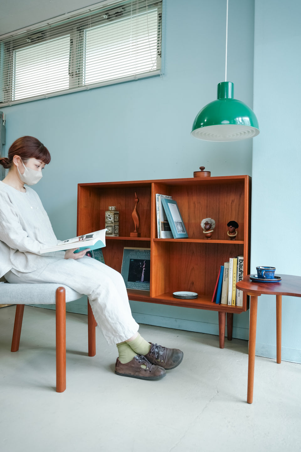 Teakwood Bookcase Shelf Danish Vintage/デンマークヴィンテージ ブックケース シェルフ チーク材