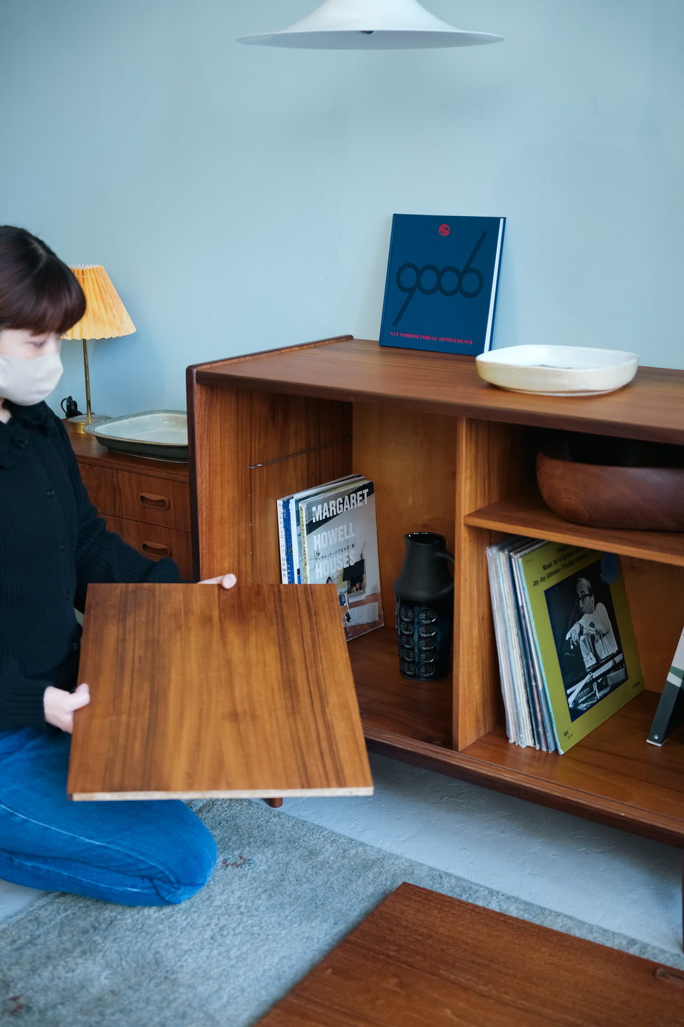 Teakwood Cabinet Side Board Danish Vintage/デンマークヴィンテージ キャビネット サイドボード チーク材 北欧家具
