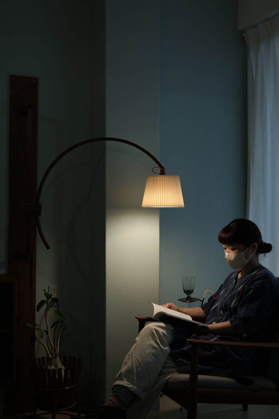 Danish Vintage Teak Adjustable Wall Lamp/デンマークヴィンテージ ウォールランプ チーク材
