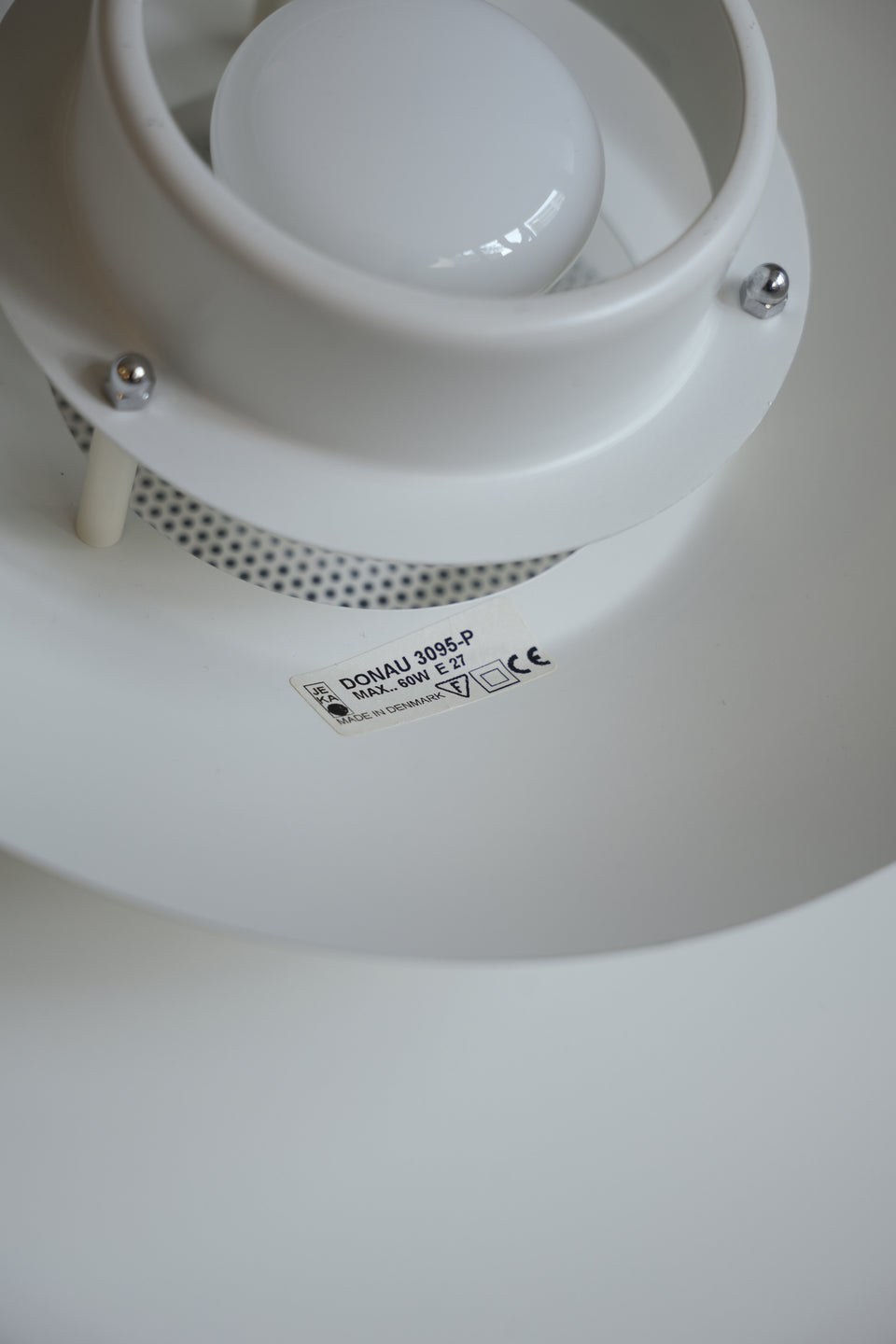 Jeka 3095-P Donau Pendant Lamp Danish Vintage/デンマーク ペンダントライト ジェカ 照明 北欧インテリア
