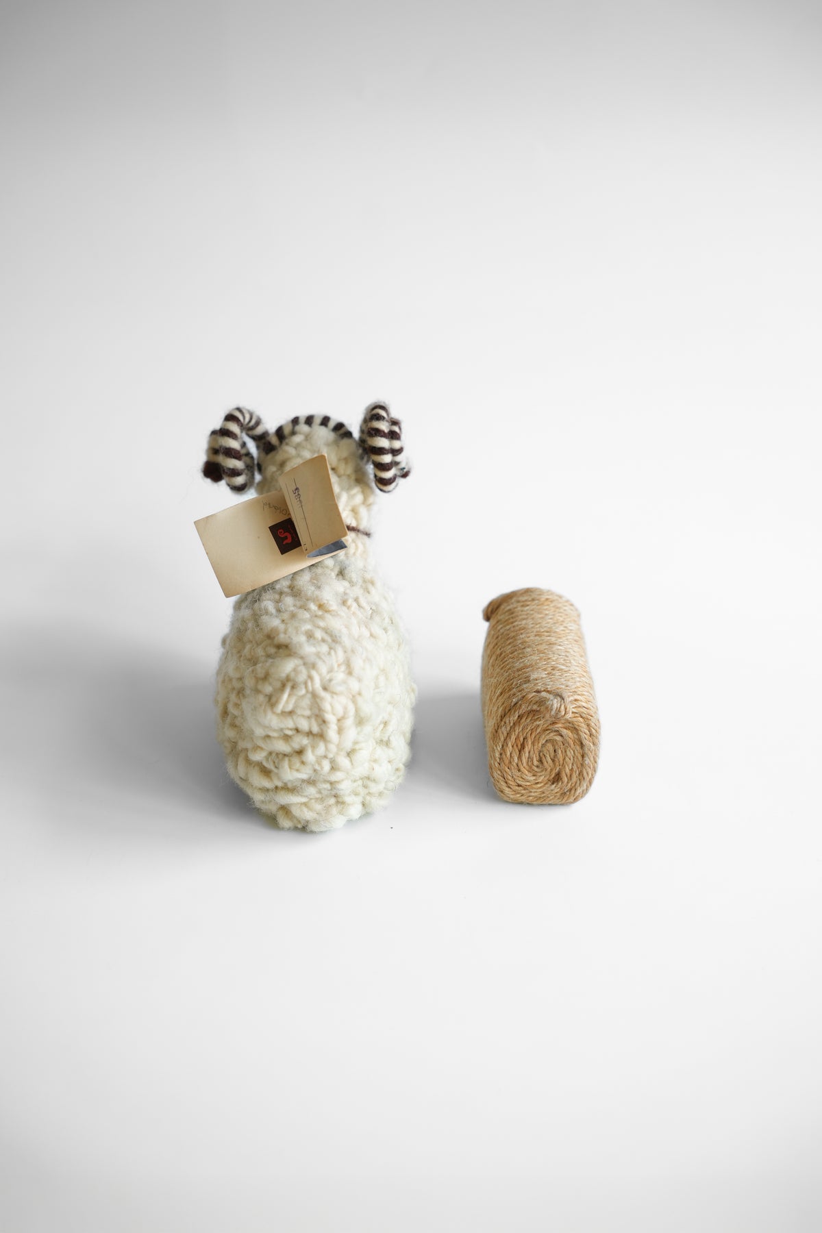 ヴィンテージ 羊の小さなオブジェ インテリア/Vintage Sheep Small