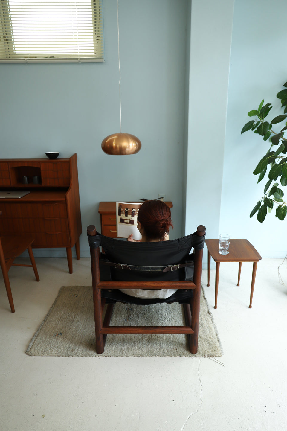 Midcentury Vintage Rosewood Sling Chair/ミッドセンチュリーヴィンテージ スリングチェア ローズウッド