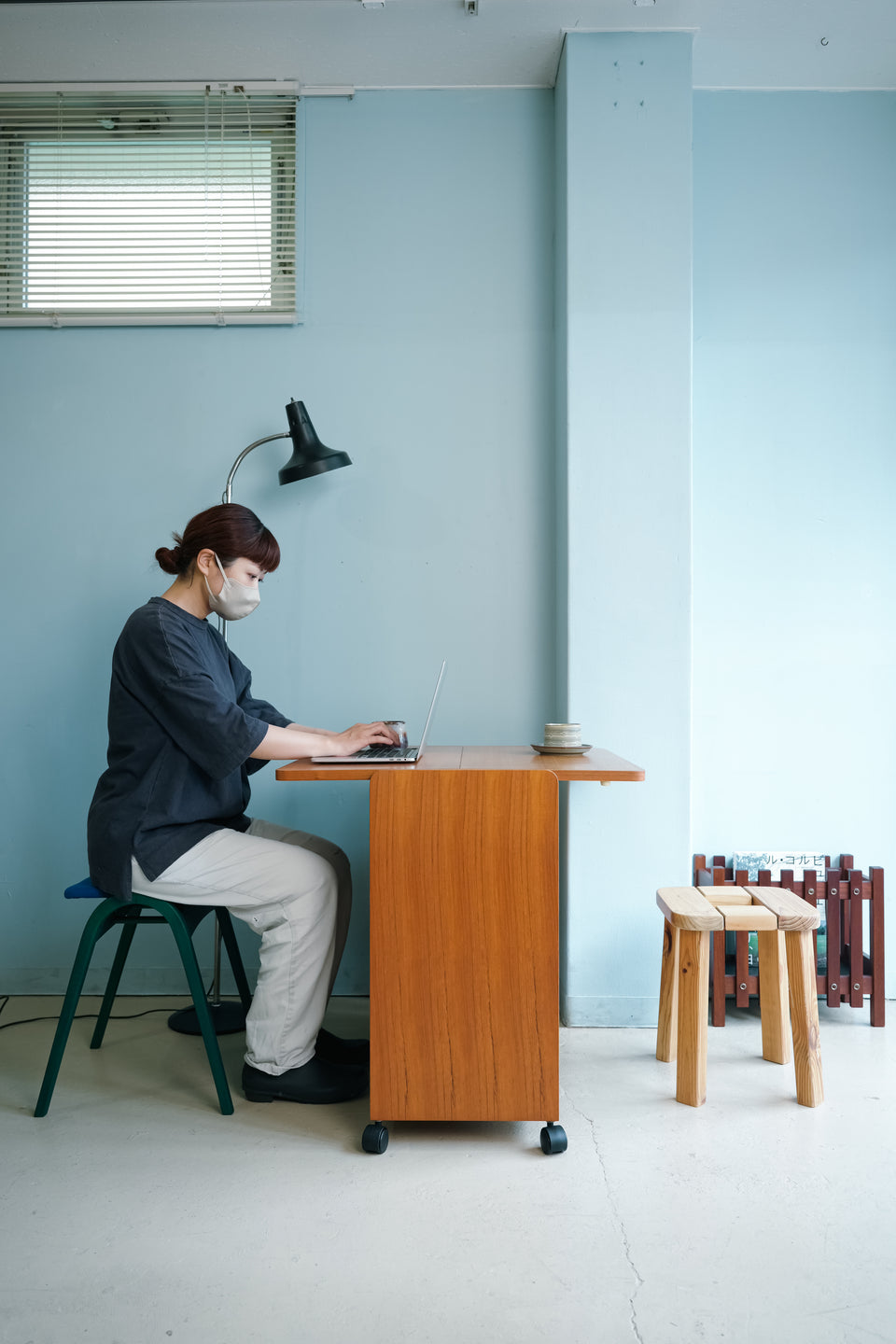 Japanese Vintage Teak Kitchen Cabinet/ジャパンヴィンテージ キッチンキャビネット チーク材