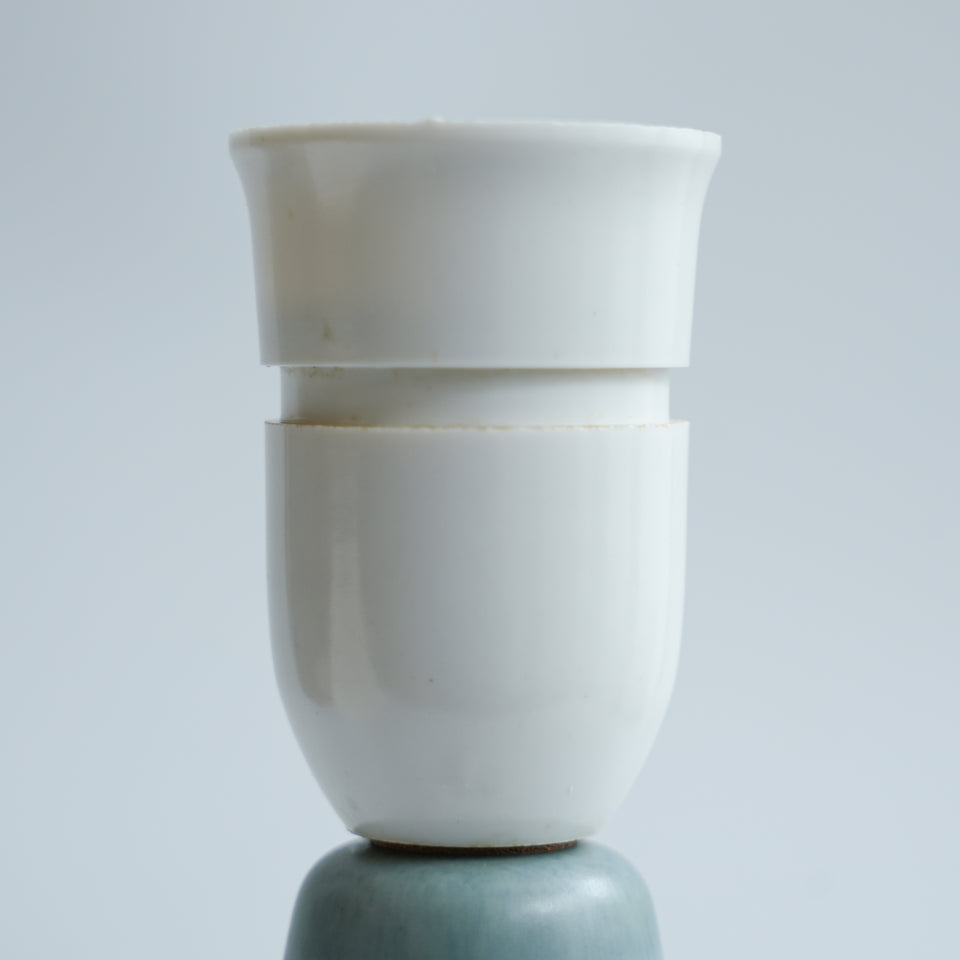 Soholm Table Lamp Model 926 Light Blue and Brown/テーブルランプ エイナー・ヨハンセン スーホルム デンマークヴィンテージ