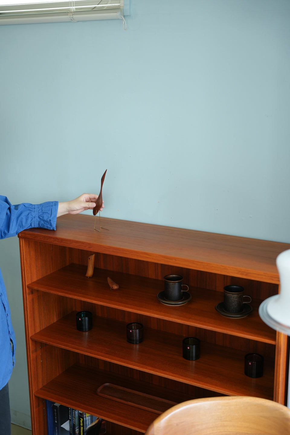 Yngve Ekstrom Krus Bookcase Cabinet AB Westbergs Mobler/スウェーデンヴィンテージ イングヴ・エクストローム ブックケース キャビネット