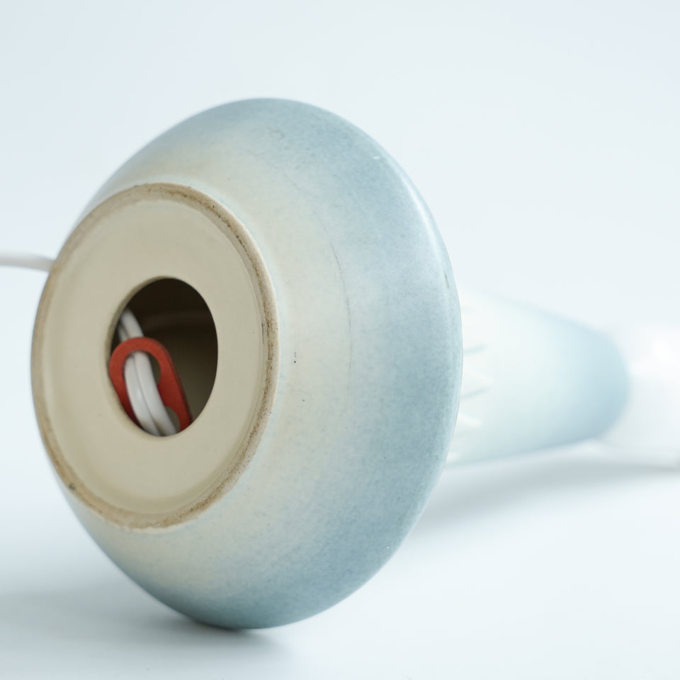 Soholm Table Lamp Model 926 Light Blue and Brown/テーブルランプ エイナー・ヨハンセン スーホルム デンマークヴィンテージ