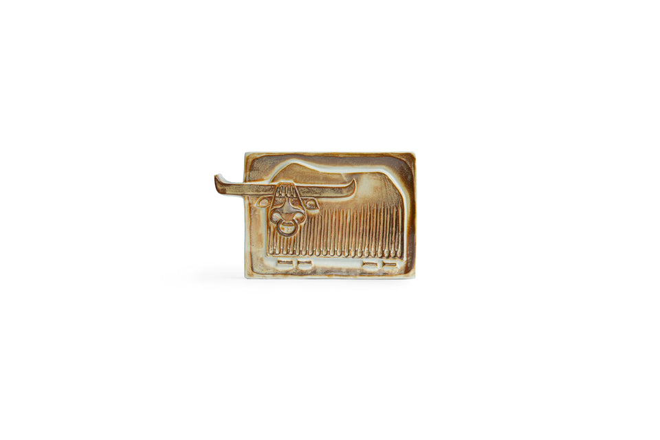 Andersson & Johansson Hoganas Wall Relief/スウェーデンヴィンテージ 牛のウォールレリーフ