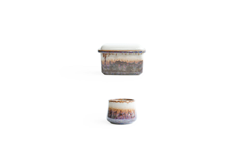 Bing＆Grondahl Mexico Butter Case Free Cup/ビングオーグレンダール メキシコ バターケース フリーカップ デンマークヴィンテージ