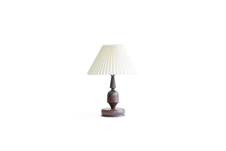 Danish Vintage Rosewood Sculptural Table Lamp/デンマークヴィンテージ テーブルランプ ローズウッド材
