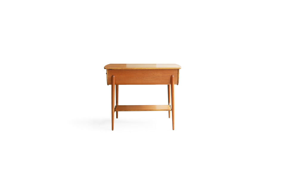 Danish Vintage Sewing Side Table/デンマークヴィンテージ ソーイングテーブル 北欧家具