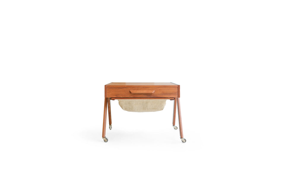 Danish Vintage Sewing Wagon Table/デンマークヴィンテージ ソーイングワゴン サイドテーブル 北欧家具